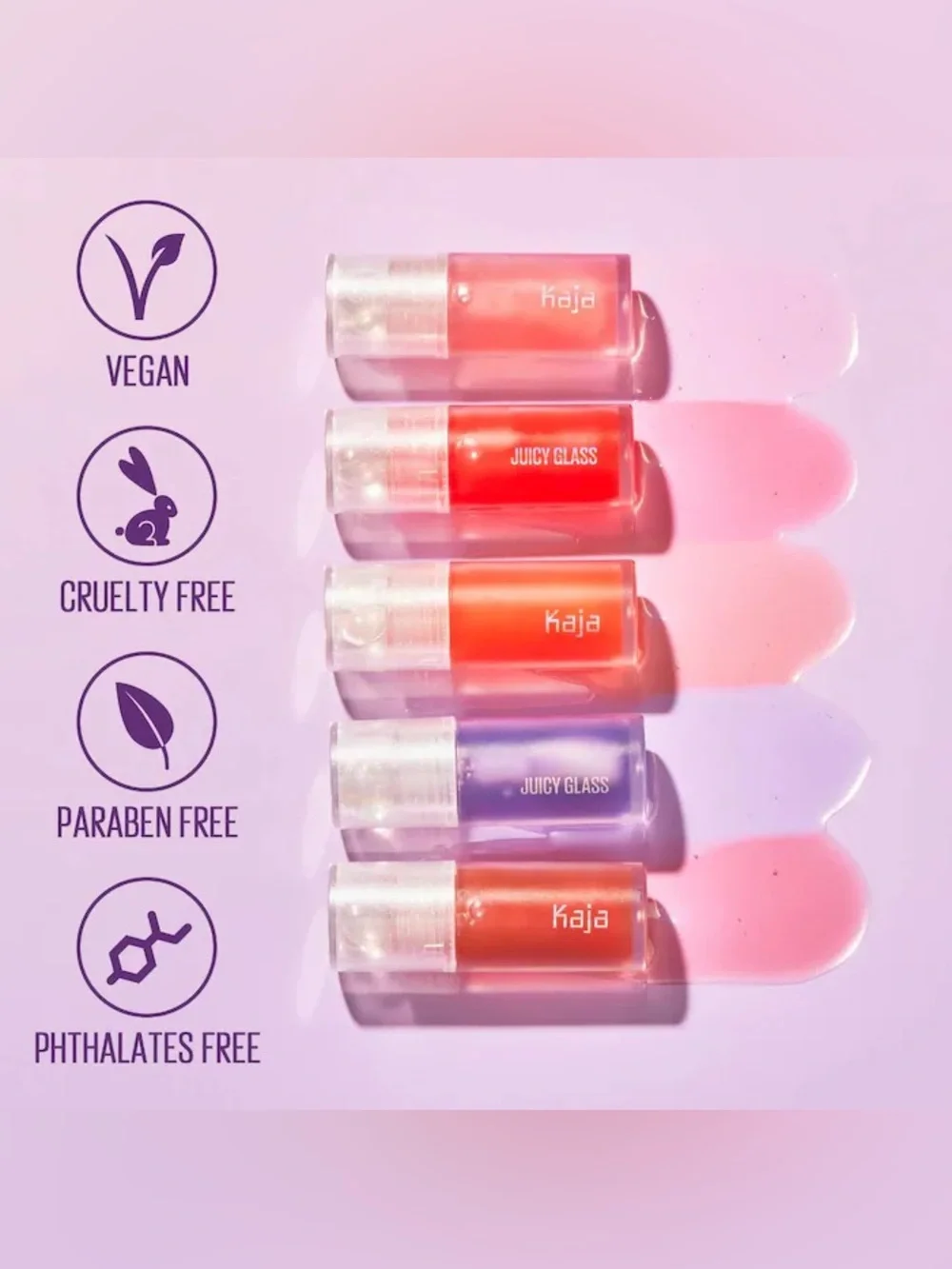 Kaja Juicy Glass Hydrating Lip Oil - Grape Glowtini 04